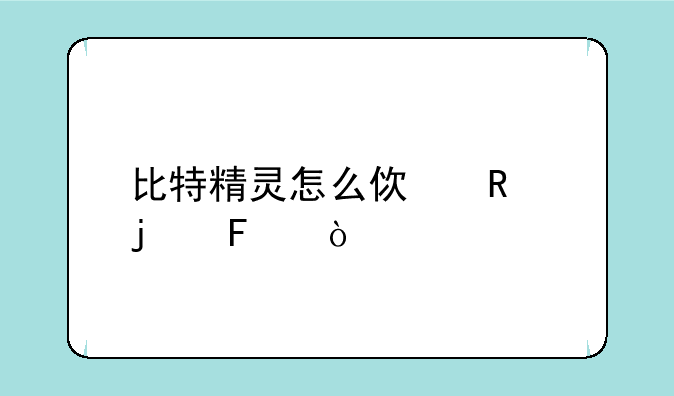 比特精灵怎么使用的呢？